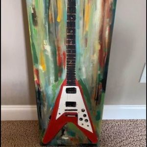 Guitar painting